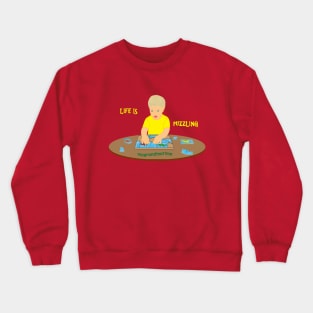 LIFE IS PUZZLING Crewneck Sweatshirt